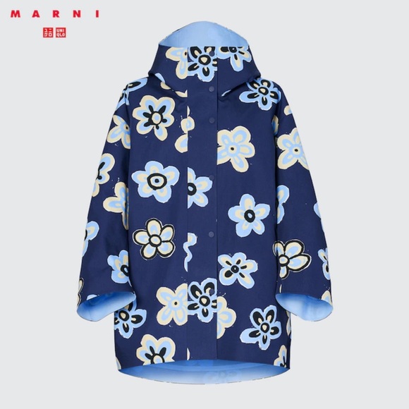 Uniqlo x Marni Women's Blocktech Oversized Half Coat - Picture 1 of 6